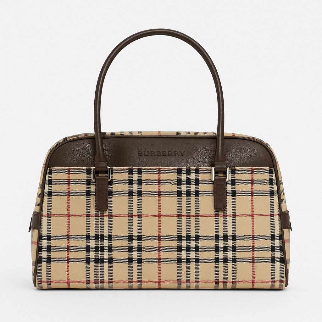 Vintage Burberry Nova Check Tote