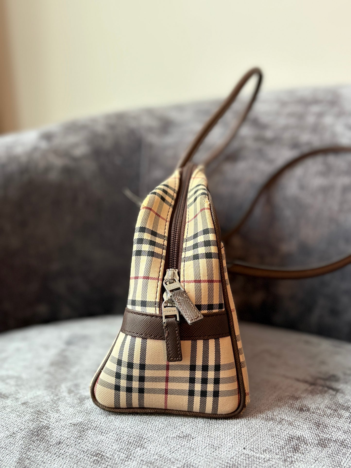 Vintage Burberry Nova Check Tote