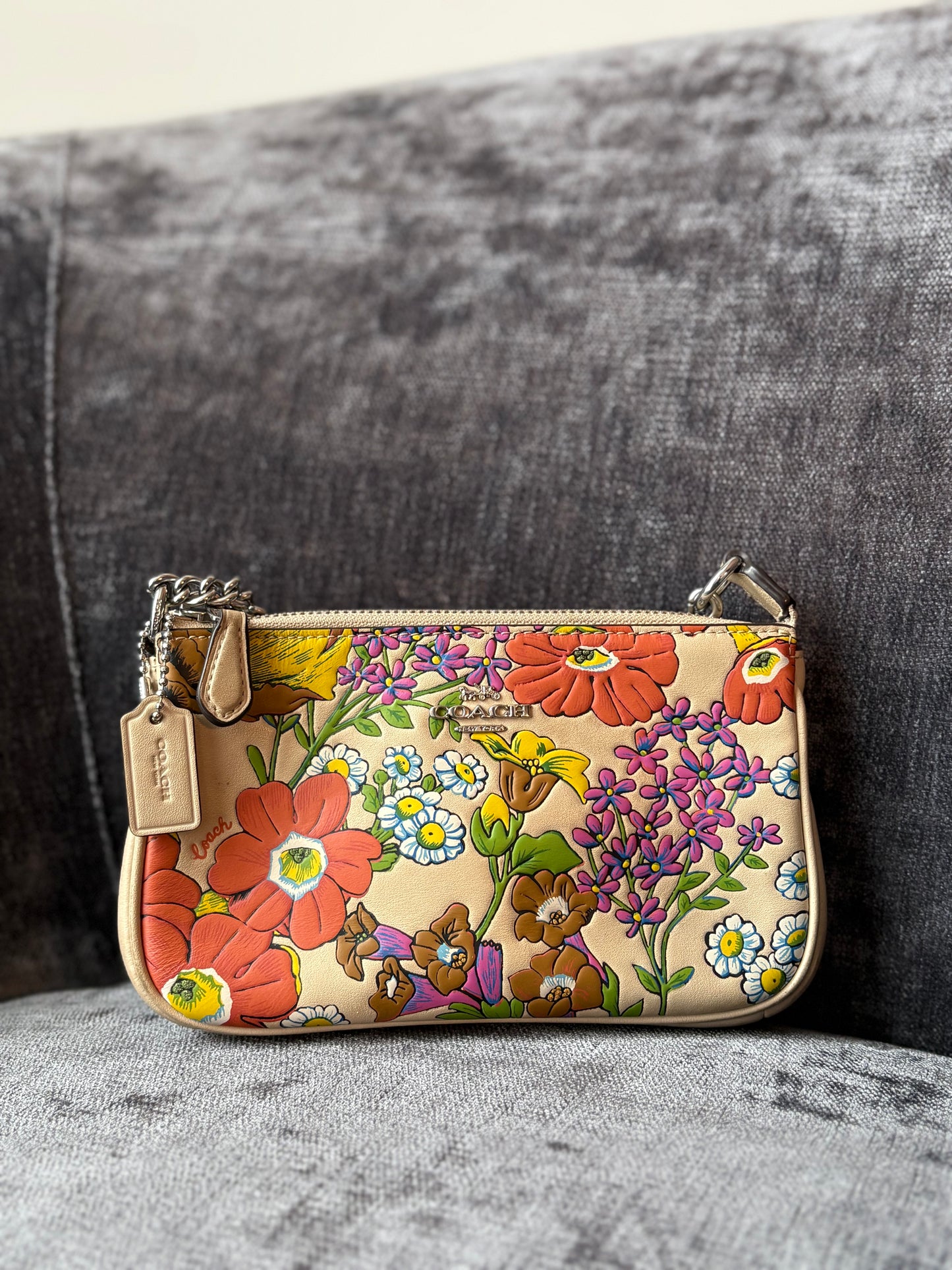Coach Nolita with flora print
