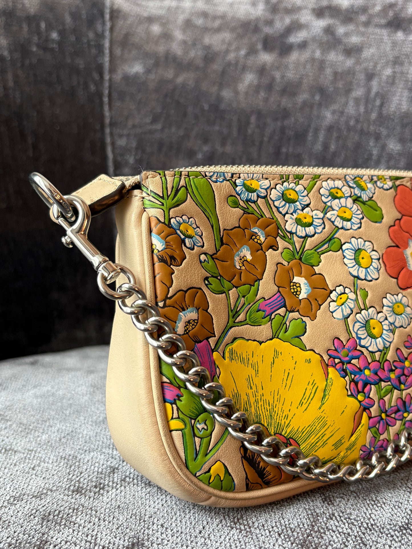 Coach Nolita with flora print