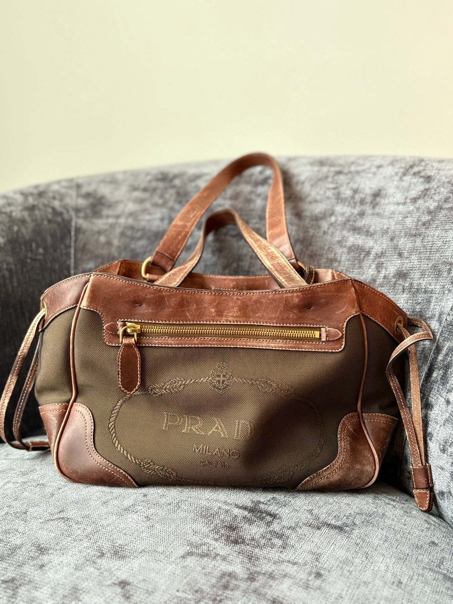 Vintage Prada Tessuto Canvas