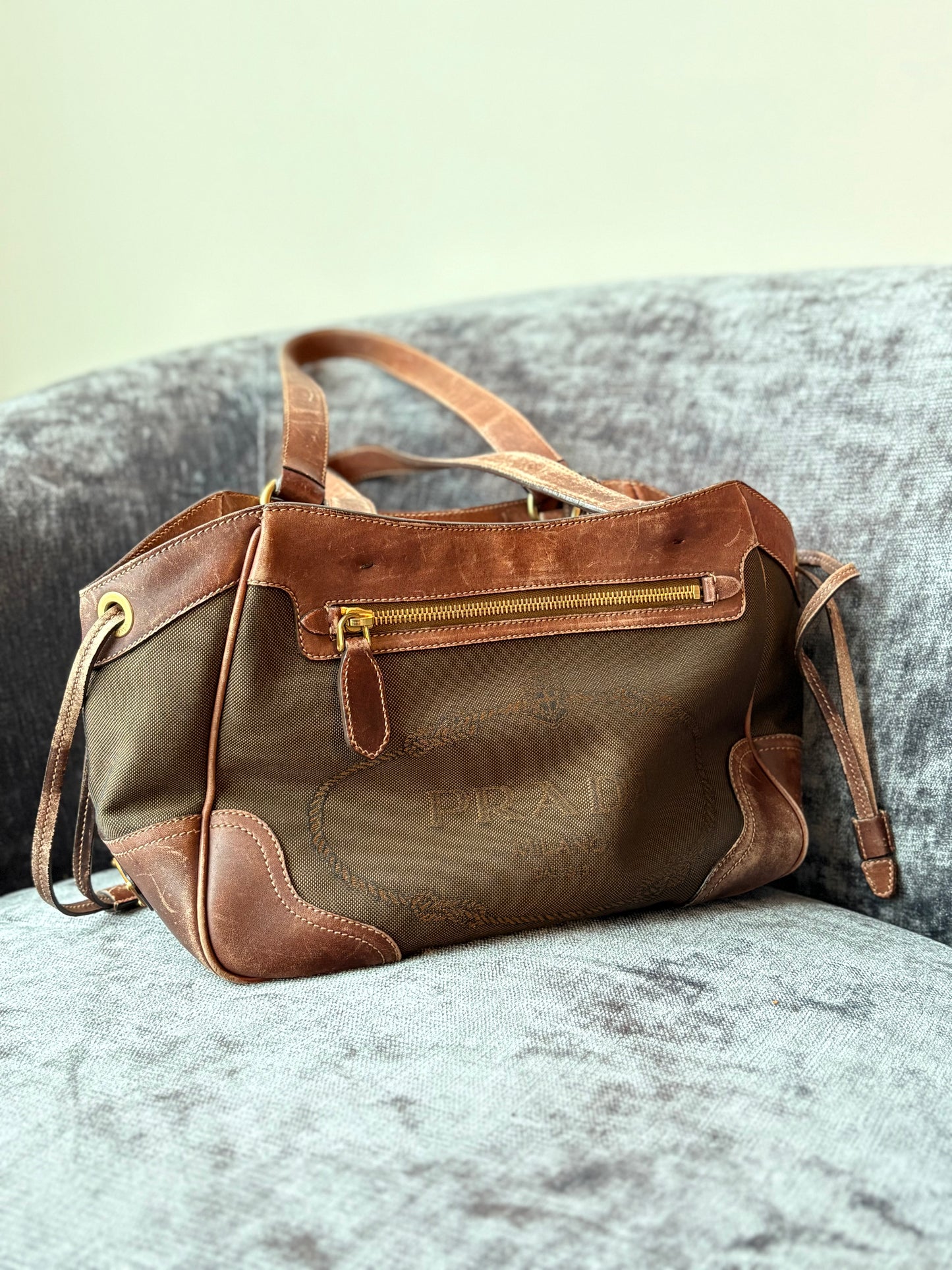 Vintage Prada Tessuto Canvas