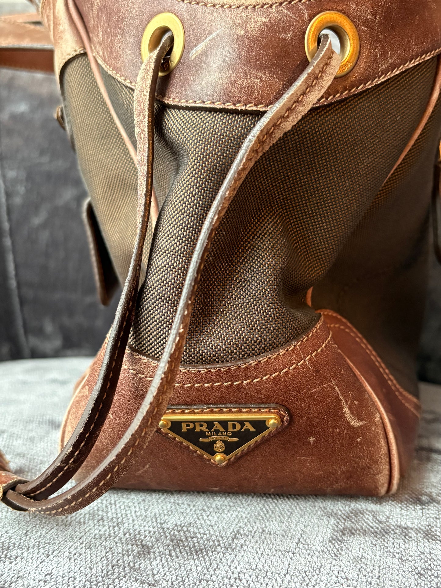 Vintage Prada Tessuto Canvas