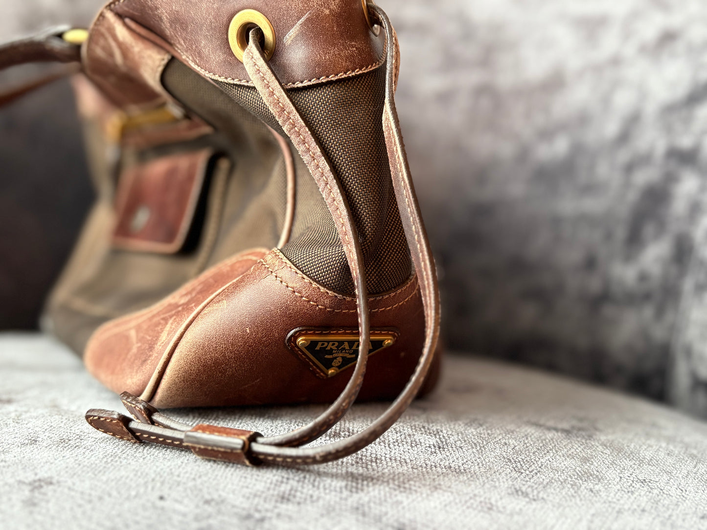 Vintage Prada Tessuto Canvas