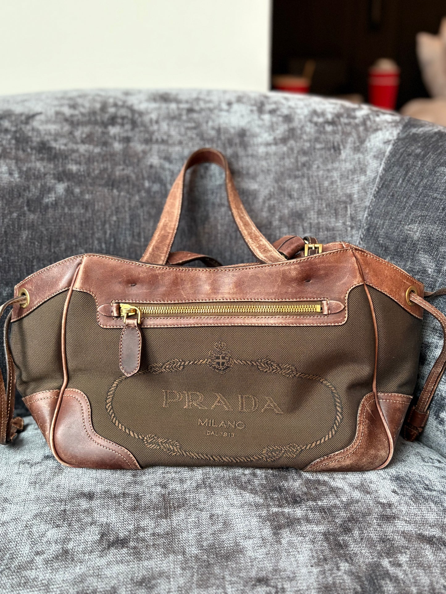 Vintage Prada Tessuto Canvas