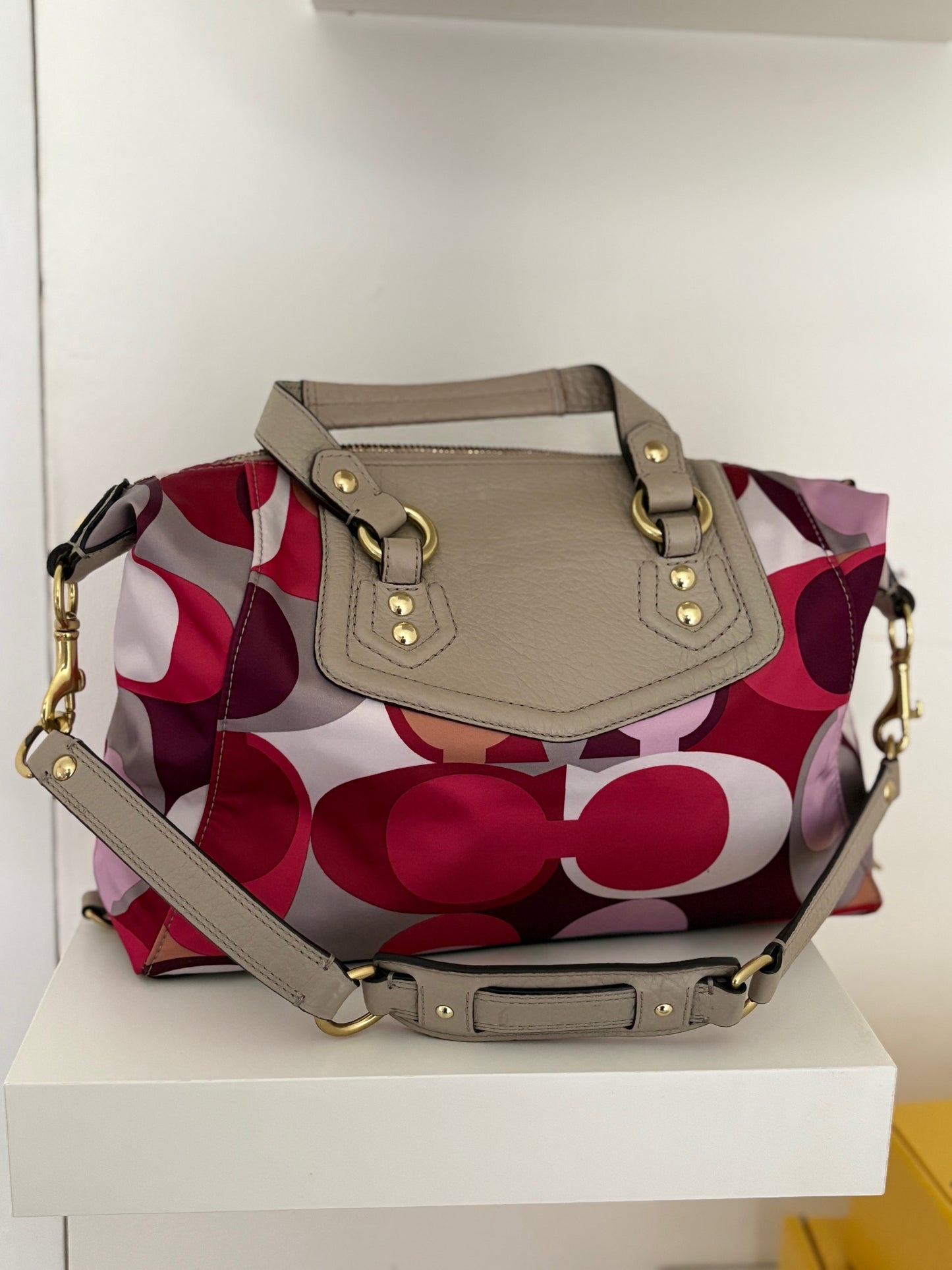 Coach Ashley Scarf Print Y2K