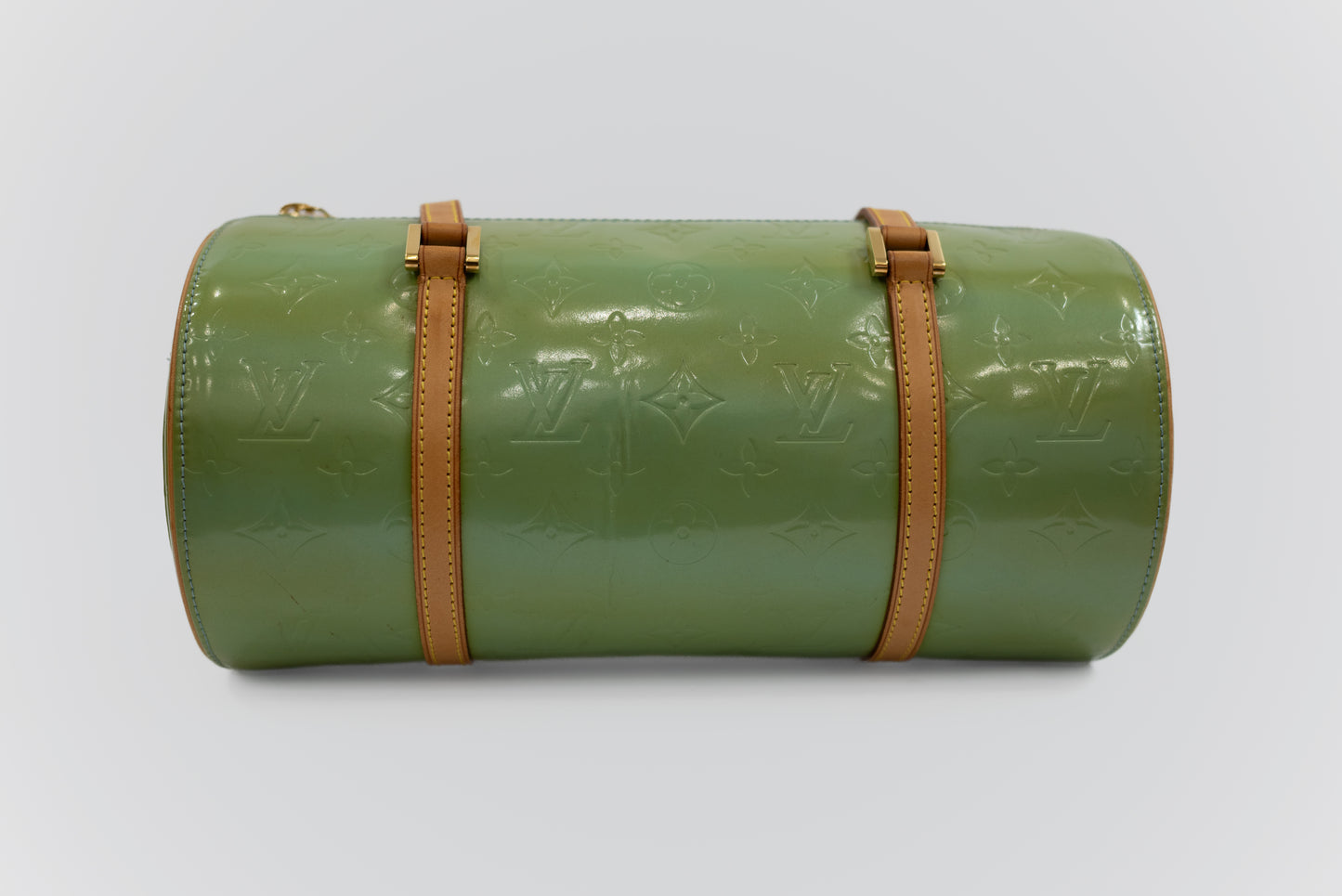 Vintage green Louis barrel bag